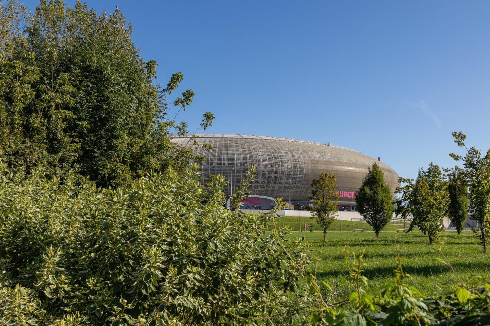 Solaris Park Apartment Tauron Arena By Renters Prestige Krakau Exterior foto